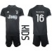 Günstige Juventus Weston McKennie #16 Babykleidung 3rd Fussballtrikot Kinder 2023-24 Kurzarm (+ kurze hosen)